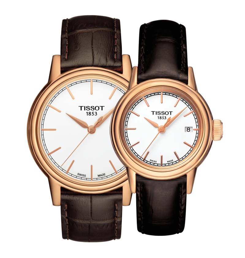 Tissot Carson Lady Steel Quartz Brown Leather Strap Watch For Women - T085.210.36.011.00 Buy Now By Tissot