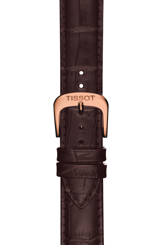 Tissot T Classic Carson White Dial Brown Leather Strap Watch For Men - T085.410.36.013.00 Buy Now By Tissot