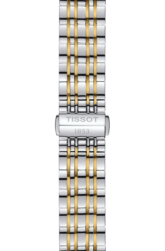 Tissot T Classic Carson Quartz White Dial Two Tone Steel Strap Watch for Men - T085.410.22.013.00 Buy Now By Tissot