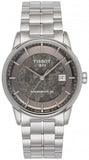 Tissot Luxury Powermatic 80 Anthracite Grey Dial Silver Steel Strap Watch For Men - T086.407.11.061.10 Buy Now By Tissot