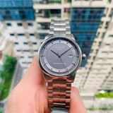 Tissot Luxury Powermatic 80 Grey Dial Silver Steel Strap Watch for Men - T086.407.11.061.00 Buy Now By Tissot