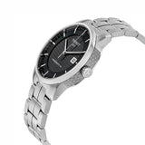 Tissot Luxury Powermatic 80 Black Dial Silver Steel Strap Watch for Men - T086.407.11.201.02 Buy Now By Tissot