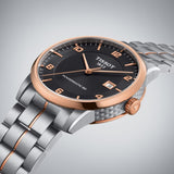 Tissot T Classic Luxury Powermatic 80 Black Dial Silver Steel Strap Watch For Men - T086.407.22.067.00 Buy Now By Tissot
