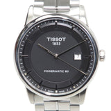 Tissot Luxury Powermatic 80 Black Dial Silver Steel Strap Watch For Men - T086.407.11.051.00 Buy Now By Tissot