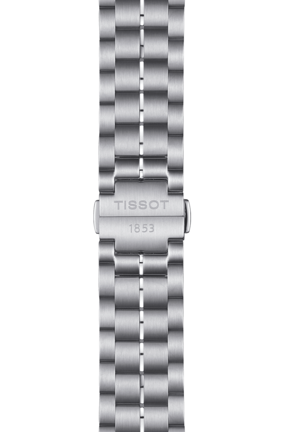 Tissot Luxury Powermatic 80 Black Dial Silver Steel Strap Watch for Men - T086.407.11.201.02 Buy Now By Tissot