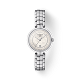 Tissot T Lady Flamingo Diamonds White Dial Silver Steel Strap Watch For Women - T094.210.11.116.01 Buy Now By Tissot
