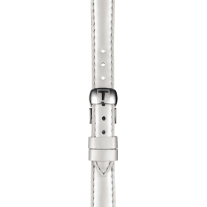 Tissot T Lady Flamingo Mother of Pearl White Dial White Leather Strap Watch For Women - T094.210.26.111.01 Buy Now By Tissot