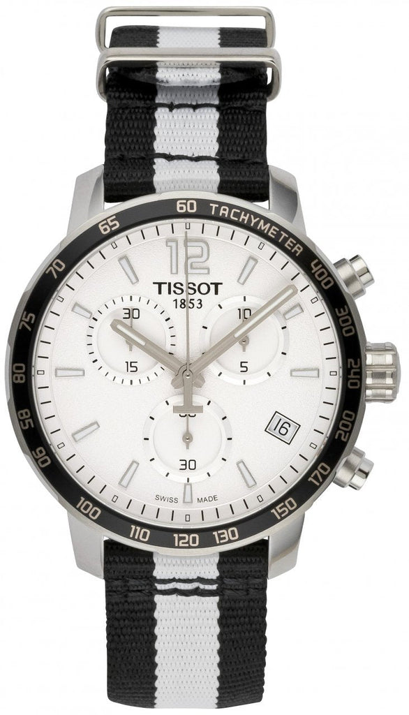 Tissot Quickster Chronograph NBA Brooklyn Nets Watch For Men - T095.417.17.037.11 Buy Now By Tissot