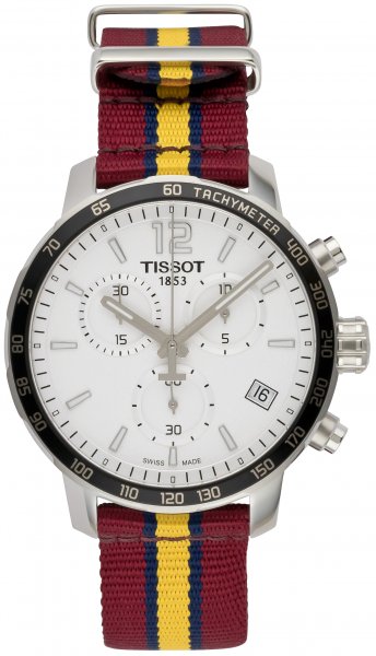 Tissot Quickster Chronograph NBA Cleveland Cavaliers Watch For Men - T095.417.17.037.13 Buy Now By Tissot