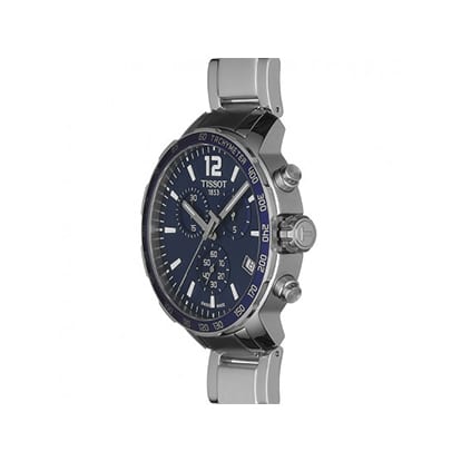 Tissot Quickster Chronograph Blue Dial Watch For Men - T095.417.11.047.00 Buy Now By Tissot