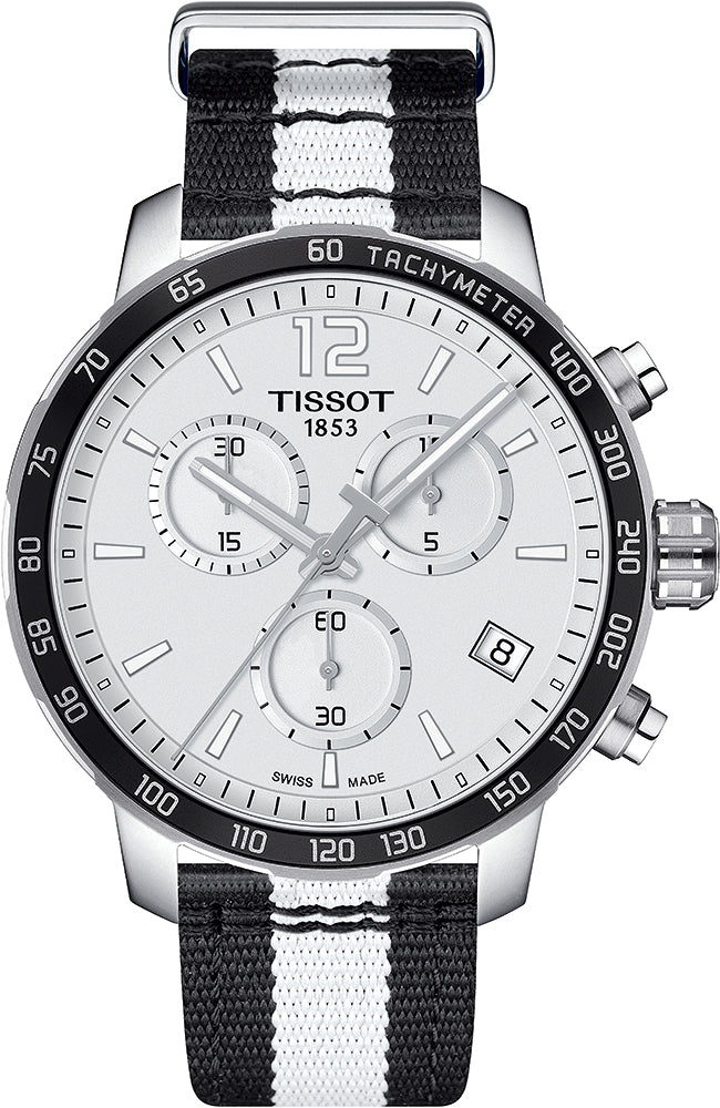 Tissot Quickster Chronograph NBA Brooklyn Nets Watch For Men - T095.417.17.037.11 Buy Now By Tissot