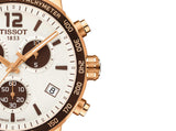 Tissot Quickster Chronograph Silver Dial Watch For Men - T095.417.36.037.01 Buy Now By Tissot