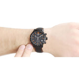 Tissot Quickster Chronograph Black Dial Watch For Men - T095.417.36.057.00 Buy Now By Tissot