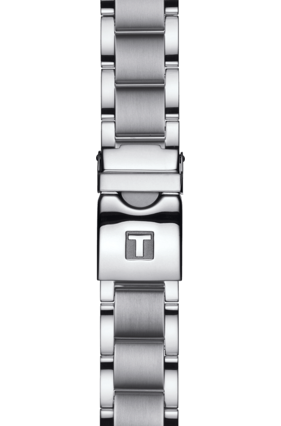 Tissot Quickster Chronograph Black Dial Silver Steel Strap Watch For Men - T095.417.11.067.00 Buy Now By Tissot