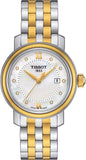 Tissot T Classic Bridgeport Automatic Mother of Pearl Dial Two Tone Steel Strap Watch for Women - T097.410.22.116.00 Buy Now By Tissot