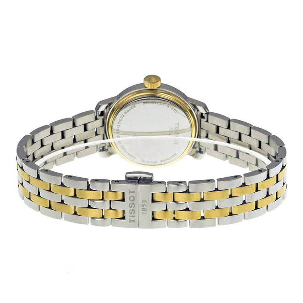 Tissot T Classic Bridgeport Lady White Mother of Pearl Dial Watch For Women - T097.010.22.118.00 Buy Now By Tissot