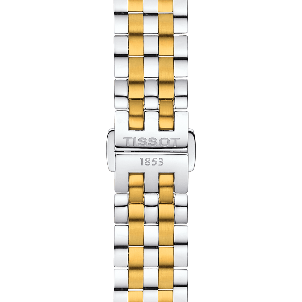 Tissot T Classic Bridgeport Lady White Mother of Pearl Dial Watch For Women - T097.010.22.118.00 Buy Now By Tissot