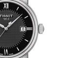 Tissot T Classic Bridgeport Black Dial Black Leather Strap Watch For Men - T097.410.16.058.00 Buy Now By Tissot