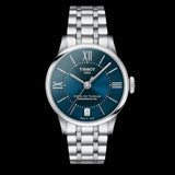 Tissot Chemin Des Tourelles Powermatic 80 Blue Dial Silver Steel Strap Watch for Men - T099.407.11.048.00 Buy Now By Tissot