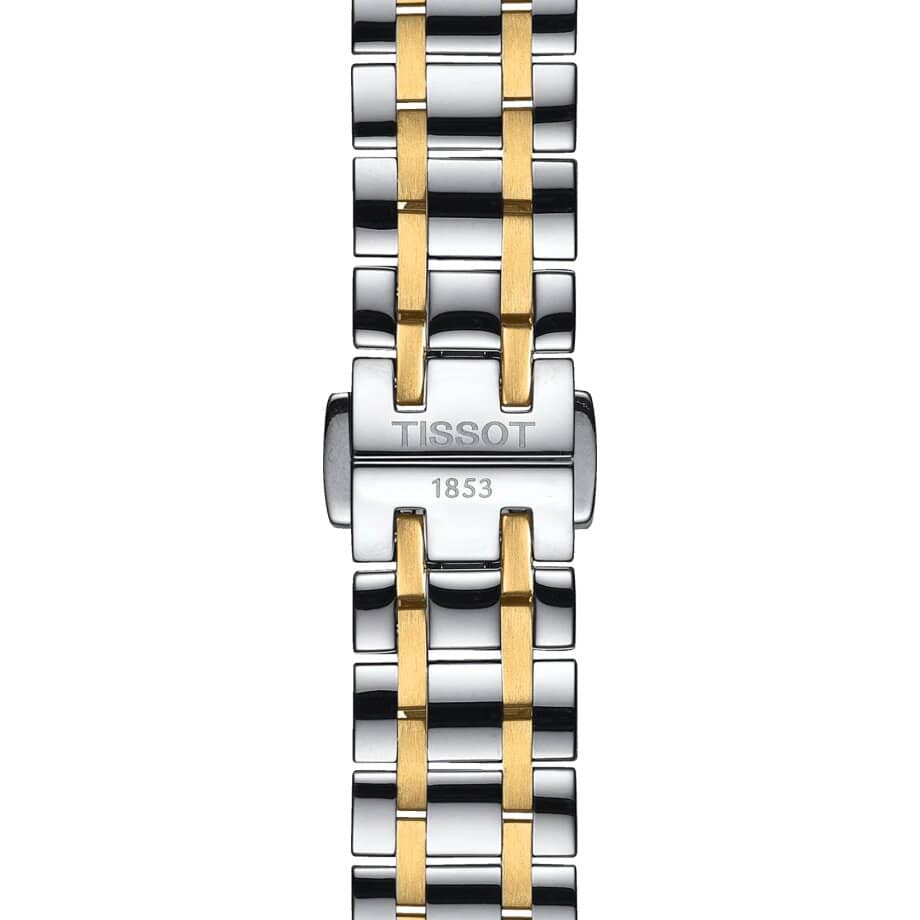 Tissot Chemin Des Tourelles Powermatic 80 Lady Silver Dial Two Tone Steel Strap Watch For Women - T099.207.22.037.00 Buy Now By Tissot