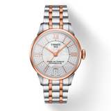 Tissot Chemin Des Tourelles Powermatic 80 Helvetic Price Lady Silver Dial Two Tone Steel Strap Watch For Women - T099.207.22.118.01 Buy Now By Tissot