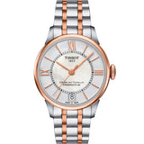 Tissot Chemin Des Tourelles Powermatic 80 Lady Silver Dial Two Tone Steel Strap Watch For Women - T099.207.22.118.02 Buy Now By Tissot