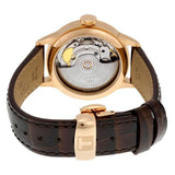 Tissot Chemin Des Tourelles Powermatic 80 Lady Silver Dial Brown Leather Strap Watch For Women - T099.207.36.037.00 Buy Now By Tissot