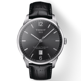 Tissot Chemin Des Tourelles Powermatic 80 Black Dial Black Leather Strap Watch For Men - T099.407.16.447.00 Buy Now By Tissot