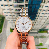 Tissot Chemin des Tourelles Powermatic 80 Helvetic Pride Silver Dial Two Tone Steel Strap Watch for Men - T099.407.22.038.01 Buy Now By Tissot