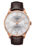 Tissot Chemin Des Tourelles Powermatic 80 Silver Dial Brown Leather Strap Watch For Men - T099.407.36.038.00 Buy Now By Tissot