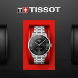 Tissot T Classic Chemin Des Tourelles Chronometer Black Dial Silver Steel Strap Watch For Men - T099.408.11.058.00 Buy Now By Tissot