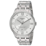 Tissot Chemin Des Tourelles Powermatic 80 Diamonds Silver Dial Silver Steel Strap Watch for Men - T099.407.11.033.00 Buy Now By Tissot