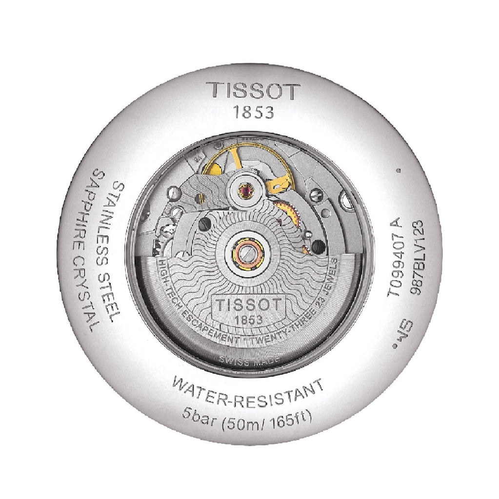 Tissot Chemin Des Tourelles Powermatic 80 Silver Dial Silver Steel Strap Watch For Men - T099.407.11.038.00 Buy Now By Tissot