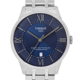 Tissot Chemin Des Tourelles Powermatic 80 Blue Dial Silver Steel Strap Watch for Men - T099.407.11.048.00 Buy Now By Tissot
