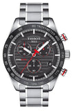Tissot T Sport PRS 516 Chronograph Black Dial Silver Steel Strap Watch For Men - T100.417.11.051.01 Buy Now By Tissot