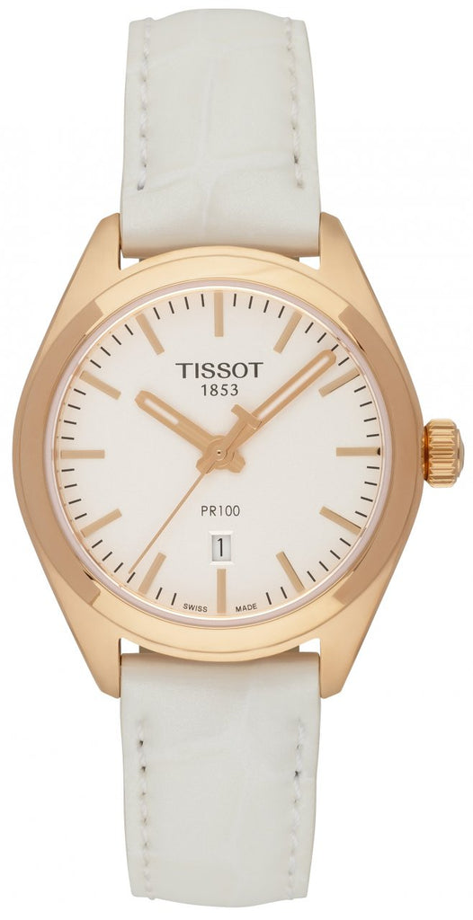 Tissot T Classic PR 100 Lady Silver Dial Watch For Women - T101.210.36.031.01 Buy Now By Tissot