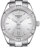 Tissot PR 100 Sport Chic Silver Dial Silver Steel Strap Watch for Women - T101.910.11.031.00 Buy Now By Tissot