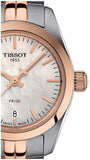 Tissot T Classic PR100 Mother of Pearl Dial Two Tone Steel Strap Watch for Women - T101.010.22.111.01 Buy Now By Tissot