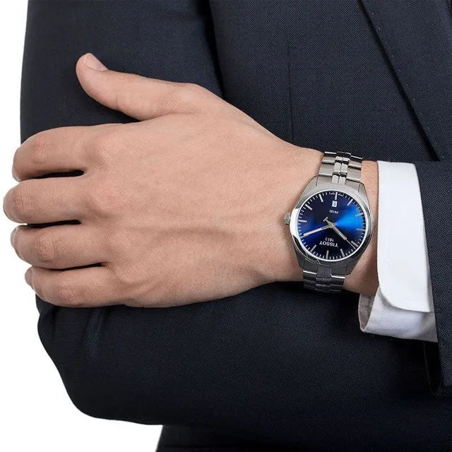 Tissot PR 100 Sport Chic 39mm Blue Dial Watch For Men - T101.410.11.041.00 Buy Now By Tissot