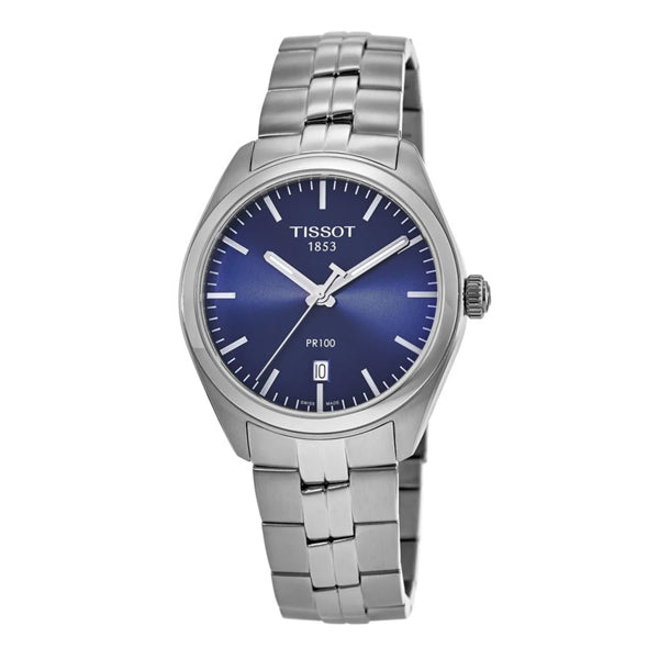 Tissot PR 100 Sport Chic 39mm Blue Dial Watch For Men - T101.410.11.041.00 Buy Now By Tissot
