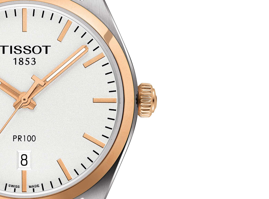 Tissot T Classic PR 100 Lady Silver Dial Watch For Women - T101.210.36.031.01 Buy Now By Tissot