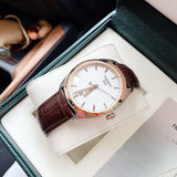 Tissot T Classic PR 100 Quartz White Dial Brown Leather Strap Watch for Men - T101.410.26.031.00 Buy Now By Tissot