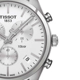 Tissot T Classic PR 100 Chronograph Silver Dial Silver Steel Strap Watch For Men - T101.417.11.031.00 Buy Now By Tissot