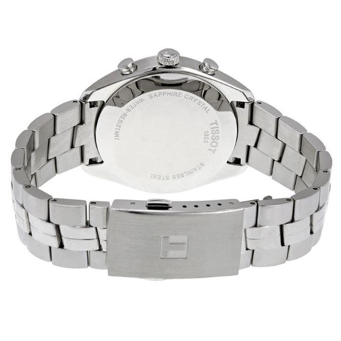 Tissot T Classic PR 100 Chronograph Silver Dial Silver Steel Strap Watch For Men - T101.417.11.031.00 Buy Now By Tissot