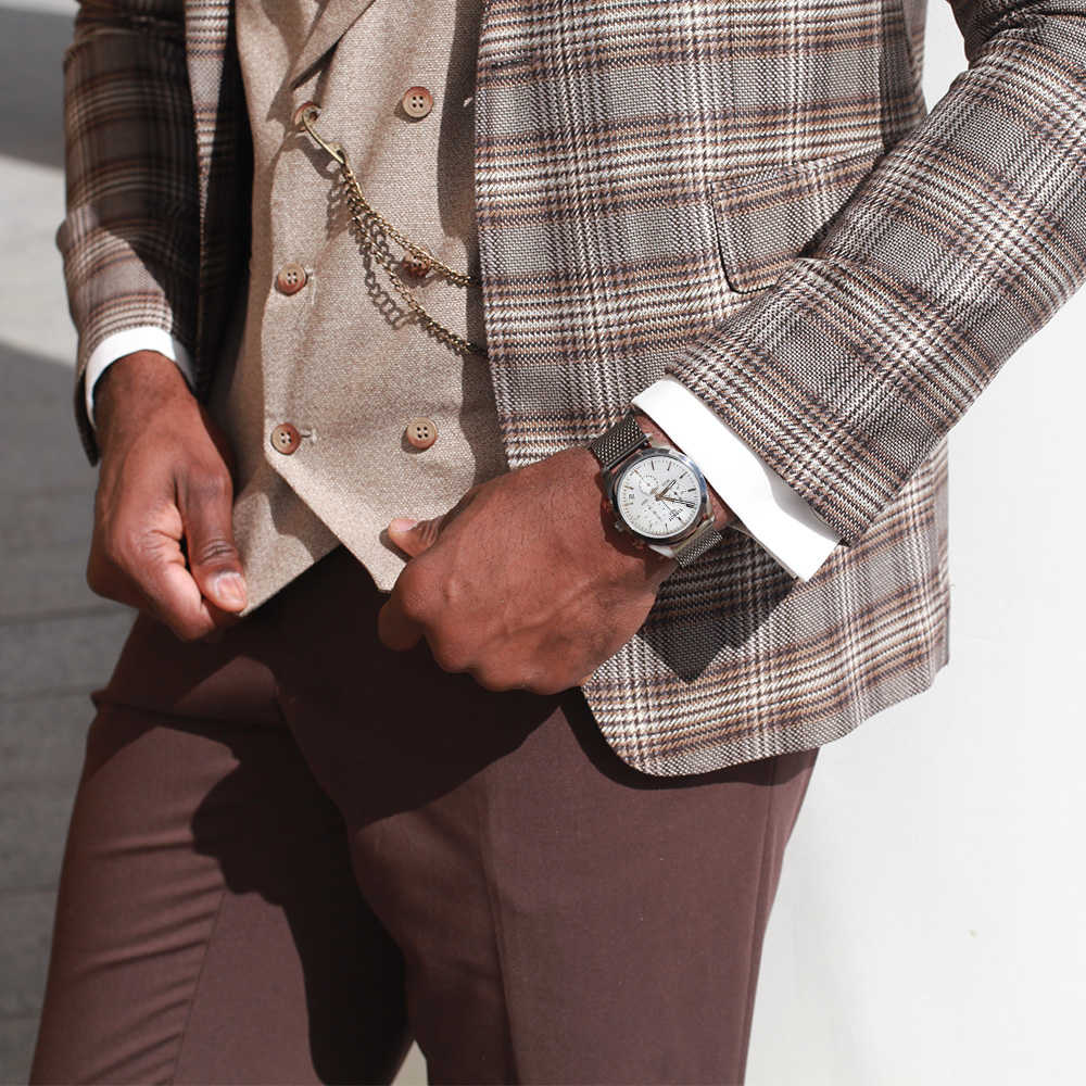 Tissot PR 100 Chronograph White Dial Silver Mesh Bracelet Watch For Men - T101.417.11.031.02 Buy Now By Tissot