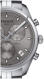 Tissot PR 100 Chronograph Grey Dial Silver Steel Strap Watch for Men - T101.417.11.071.00 Buy Now By Tissot