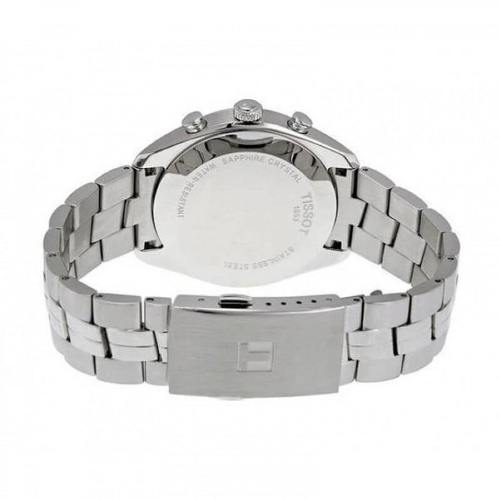 Tissot PR 100 Chronograph Grey Dial Silver Steel Strap Watch for Men - T101.417.11.071.00 Buy Now By Tissot