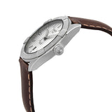 Tissot PR 100 Sport Silver Dial Brown Leather Strap Watch For Men - T101.610.16.031.00 Buy Now By Tissot