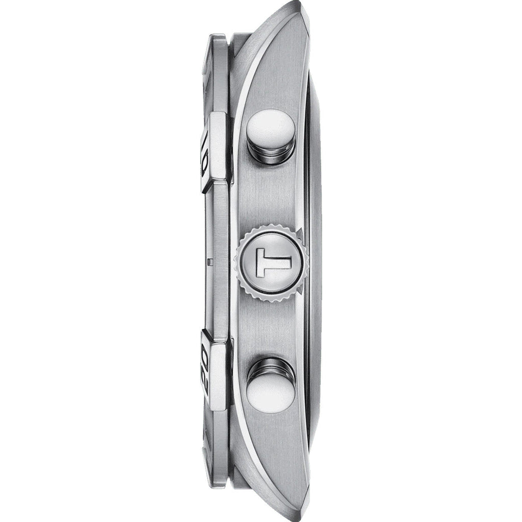 Tissot PR 100 Sport Quartz Chronograph Silver Dial Brown Leather Strap Watch For Men - T101.617.16.031.00 Buy Now By Tissot