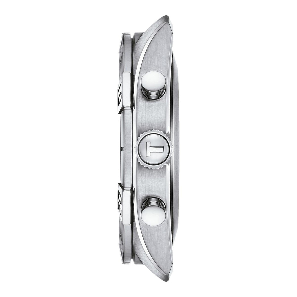 Tissot PR 100 Sport Quartz Chronograph Black Dial Black Leather Strap Watch For Men - T101.617.16.051.00 Buy Now By Tissot